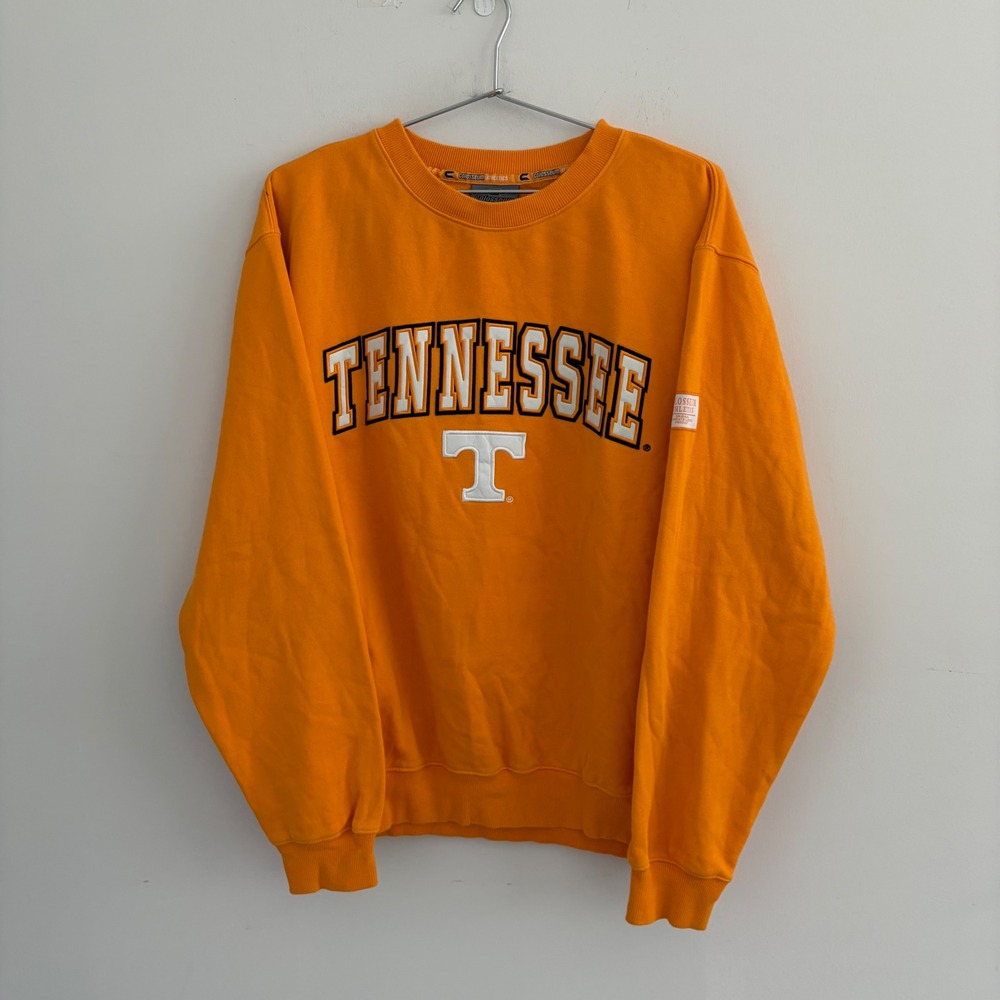 Colosseum Athletics Tennessee Volunteers Orange Crewneck Sweatshirt Large